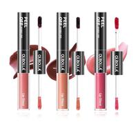 3 Pcs Peel off Lip Liner,Lip Stain Tint Peel off Lipstick,Lápiz Delineador De Labios Desprendible,Diseño Doble Extremo,6 Colores,Vibrantes Colores,Hidratación Duradera,Para Todo Tipo Looks Maquillaje