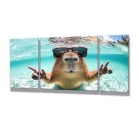 3 Pcs Pintar por Numeros Adultos, Sello, DIY Painting by Numbers Adult, Animal, Cuadros para Pintar por Numeros con Pinturas Acrilicos, Decoracion Hogar, Regalos Originales para Mujer 50x100cm 0q-20