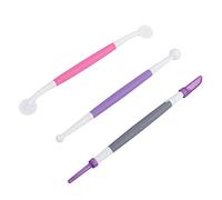 3 Pcs/Set Fondant Cake Decorating Tools, Scribe Tool Cake Decorating Kit Baking Tools