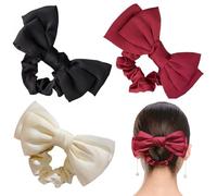 3 Pedazos De Arco Para El Cabello, Anillos De Cabello Simples Y Versátiles, Anillos De Cabello Elástico, Anillos Para El Cabello Satinado Y Accesorios Para El Peinado Para Mujeres.