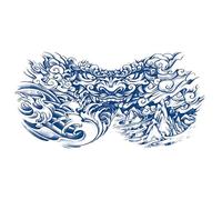 3 Pegatinas De Tatuajes Con Imágenes Grandes De Jugo De Plantas Para Hombres Y Mujeres En El Pecho, La Espalda Y Las Alas Que Duran 15 Díastatuaje Temporal Calcomanía De Tatuaje Tatuaje Falso