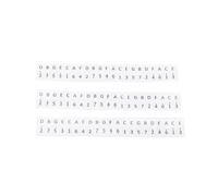 3 pegatinas para llaves, etiquetas para personal Kalimba de 17 teclas