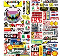 3 Pegatinas Para Moto Pegatinas Bicicleta Pegatinas Para Cascos de Moto Adecuadas Para Motocicletas Bicicletas Eléctricas Bicicletas de Carreras Cascos de Scooter y Bicicletass de Motocross Etc