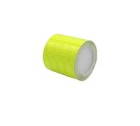 3 pegatinas reflectantes de 50 mm x 5 m for coches, camiones, motocicletas y ciclismo(Fluo.Yellow)