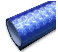 3 pegatinas reflectantes for coche, marca de seguridad, autoadhesivas, advertencia(Light blue,30cm x 300cm)
