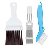 3 Peines de Aleta de Condensador Aire Acondicionado,Secador Peine Condensadores,Peine LáMina,Cepillo Limpieza,Aire Acondicionado para Limpiador,Cepillo de Limpieza,Kondensator Kamm Trockner