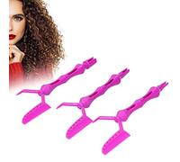 3 Peines de teasing de 8,8 pulgadas de plástico rastrillo y posicionamiento de rastrillo peine peine peine creativo rizar el cabello herramientas para peluquería peluquería peluquería (morado)