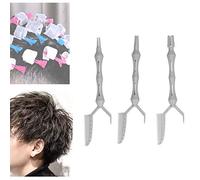 3 Peines de teasing de 8,8 pulgadas, rastrillo de plástico, rastrillo y posicionamiento, peine para peinar el cabello, herramientas creativas para rizar el cabello para peluquería peluquería