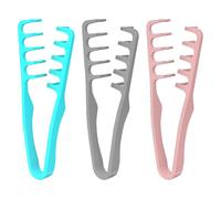 3 peines texturizados voluminizadores de dientes anchos, accesorio de aseo para raíces, accesorios para el cabello, hombres y mujeres