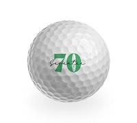 3 pelotas de golf - 70 70 cumpleaños broma divertida edad club de golf deporte marido novio mejor hombre papá hermano amigo hombres niños regalo #GB0006