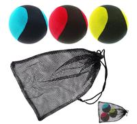 3 Pelotas Saltarinas De Agua Y 1 Bolsa De Malla, Juguetes para Nadar, Pelotas para Piscina, Accesorios para Piscina, Pelotas De Juguete para Playa