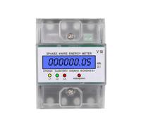 3 Phase 4 Wire Meter 220/380v 5-80a Consumption Kwh Meter Din Rail Installation Digit