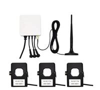 3 Phase Bidirectional WiFi Electricity Energy Meter with Clamp App Monitor Solar PV Import and Export Energy(80A)