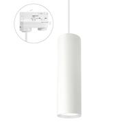 3-Phasen Lámpara Colgante Raíl Madara Mini II Blanco GU10 para Erco Abb Staff
