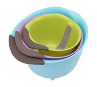 3 - Piece Food Grade Colander Set | Stackable Vegetable Washing Basket for Quick Drainage/Mixing/Storage | BPA - PP Kitchen Strainer