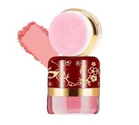 3-Piece Lazy Blush Set - Effortless Radiance in Seconds Quick, Natural-Looking Blush Built-in Mirror, Highlighter, Suitable for All Skin Tones (#B-1PC)