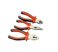 3-Piece Set of Wire Pliers, Diagonal Nose, Needle, Industrial Grade Preferred, Chromium Vanadium Steel, Suitable for Cutting, Screwdriver, Etc