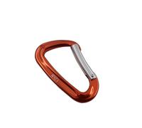 3 Pieces Carabiner Snap Hook Aviation Aluminum Shackle For Keychain Hammock Camping(Orange)