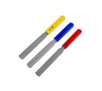 3 Pieces Conical Guitar Nut File Nut Slot File Set Double Edge Wire File Electric Bass Nut File Wire