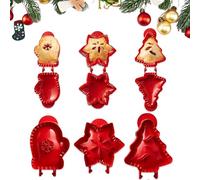 3 Pieces Hand Pie Mold, mini apple pie mold, Hand Pie Molds for Baking, Various Shape Apples Acorns, Pumpkin Cookie Cutters, Mini Pie Maker for Holiday Party Foods Making (A)