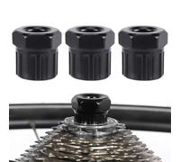 3 Pieza Herramientas de Extracción de Casete de Bicicleta para Quitar Cassettes y Piñones, Extractor de Piñón Libre para la Eliminación de 12 Dientes piñón Anillos de Bloqueo y 12 Dientes de Rueda