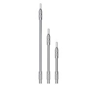 3 piezas 15/20/30 cm broca flexible extensor de brocas de 1/4 "combatiente de eje hexagonal con herramienta eléctrica área estrecha soporte de puntas flexible para espacio estrecho