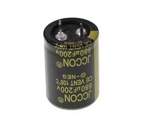 3 Piezas 200V 680uF 25x35 25x35mm Condensador electrolítico de 2 pines con terminal a presión para soldar