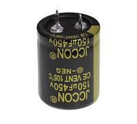 3 Piezas 450V 150uF 25x30 25x30mm Condensador electrolítico de 2 pines con terminal a presión para soldar