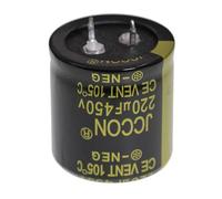 3 Piezas 450V 220uF 30x30 30x30mm Condensador electrolítico de 2 pines con terminal a presión para soldar