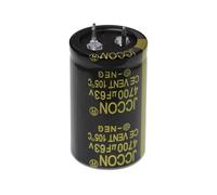 3 Piezas 63V 4700uF 25x40 25x40mm Condensador electrolítico de 2 pines con terminal a presión para soldar