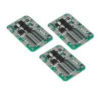 3 Piezas 6S 15A 24V PCB BMS Placa de ProteccióN de BateríA para Li-Ion Litio 18650 Paquetes de BateríA MóDulo de Celda Lipo