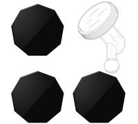 3 Piezas Adhesivas para Montaje magnético de Perfil bajo Garmin, Solo Repuesto Adhesivo para Parabrisas para el Soporte de cámara Garmin Dash, no Incluye el Soporte para cámara de salpicadero