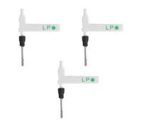 3 piezas Aguja para BSR, Doble Cara Aguja para Tocadiscos Reemplazo Aguja para Tocadiscos Dual Aguja de Repuesto Adecuado para BSR ST-16, ST-17