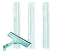 3 Piezas Almohadilla de Limpieza para Leifheit limpiacristales, Almohadillas de Repuesto para Leifheit Ventana & Frame Cleaner L, Funda de Repuesto de Ventanas de Microfibra para Limpiaparabrisas