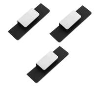 3 Piezas Almohadilla protectora del anillo de presión del bombo protector de de tambor pad del del tambor pad de aro de bombo protector de de bombo gel de sílice BESTonZON