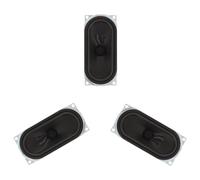 3 Piezas Altavoz de Aleación 8ω 10w Montaje a Tornillo | Bobina de Largo Recorrido, Transición Suave de Frecuencias, Formato Compacto, para Reparación de Audio Doméstico