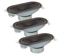 3 Piezas Altavoz de Aleación 8ω 10w Montaje de Tornillo | Diseño Longstroke, Bobina de Largo Alcance, Transición de Frecuencia Suave, para Cajas Pequeñas y Reparación