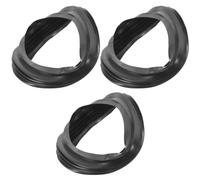 3 Piezas Anillo Conector de Goma Reducción de Ruido Negro | Diseñado para Lavabos y Sillas de Champú en Centros de Belleza, Adecuado para Estilistas y Mantenimiento
