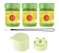 3 Piezas Aromaterapia Inhaladores Nasales, Nasal Stick, Naturals Nasal Inhaler, Alivio RáPido De La CongestióN Nasal, incluye aspirador nasal y cordón