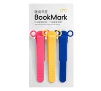 3 Piezas Automatic Bookmark | Marcapáginas Automático de Libros de Silicona | Clip para Marcar Libros para Los Amantes de Lectura | Accesorios de Grabación de Páginas de Libros para Amantes de Libros