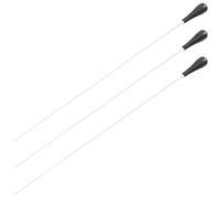 3 Piezas Batuta de Director con Mango Ergonómico Antideslizante | Material de Resina y Fibra de Carbono, Diseño Equilibrado, Reduce la Fatiga del Brazo, Adecuado para Músicos Amateurs