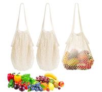 3 Piezas Bolsa de Malla,36 x 35 cm Bolsas de Malla Reutilizables