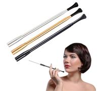 3 Piezas Boquilla Cigarrillo Extensible, Porta Cigarrillos, Pitillera Para Mujer, Larga à la Audrey Hepburn, Accesorios de Fiesta y Cosplay