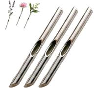 3 piezas broche amable | Cada flor cuenta una historia diferente Broche | Broches flor rama DIY novedoso | Joyería elegante badge Pin declaración rama inserto flores para party