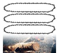 3 Piezas Cadenas de Motosierra 3/8" LP para Espadas de 30cm - 45 Eslabones, 1,1mm para Espadas Motosierras Gasolina