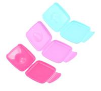 3 Piezas Caja de Almacenamiento Tampón, Caja Portátil de Almacenamiento de Servilletas Sanitarias, para Viajes, Caja de Períodos Portátil de Niñas y Mujeres (Color aleatorio)