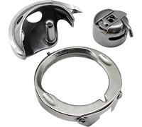 3 piezas: caja de bobina, gancho de lanzadera y cubierta de la lanzadera for máquinas de coser Singer 2250, 2259, 2263, Tradition 3116 y 3221.