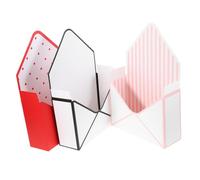 3 Piezas Cajas para Envoltorio de Caja de Almacenamiento con Base Estable Envolvente para Arreglos para Floristerías