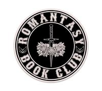 (3 piezas) Calcomanía de Romantasy Book Club leyendo Romance Fantasy Book de 2 pulgadas, calcomanías de vinilo impermeables para laptop, Kindle, vaso, botella de agua, calcomanías para lectores de 2