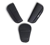 3 piezas Carrito de bebé Cubiertas de correa de asiento de carro Almohadilla de la entrepierna Cojín universal suave para cinturón de seguridad para recién nacidos (3 piezas)